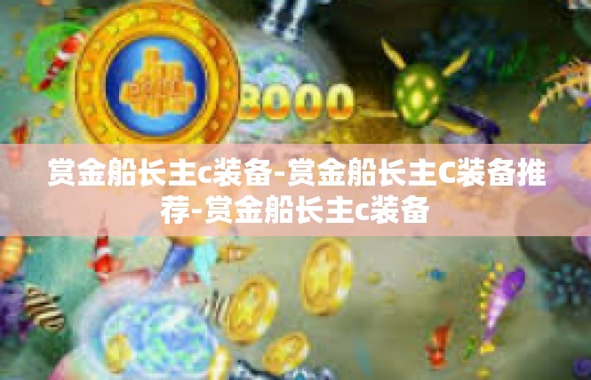 赏金船长主c装备-赏金船长主C装备推荐-赏金船长主c装备