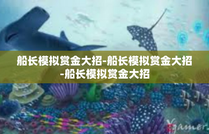 船长模拟赏金大招-船长模拟赏金大招-船长模拟赏金大招