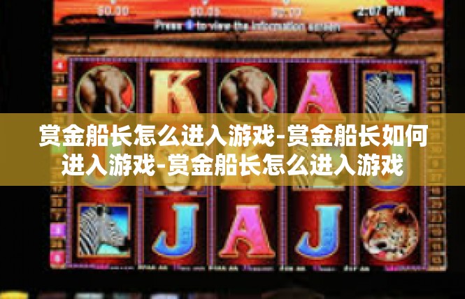 赏金船长怎么进入游戏-赏金船长如何进入游戏-赏金船长怎么进入游戏
