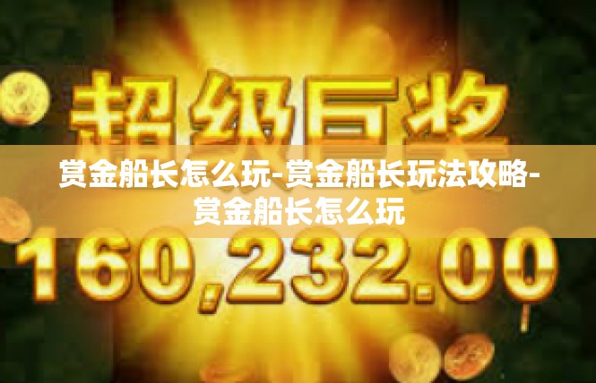 赏金船长怎么玩-赏金船长玩法攻略-赏金船长怎么玩