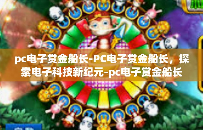 pc电子赏金船长-PC电子赏金船长，探索电子科技新纪元-pc电子赏金船长