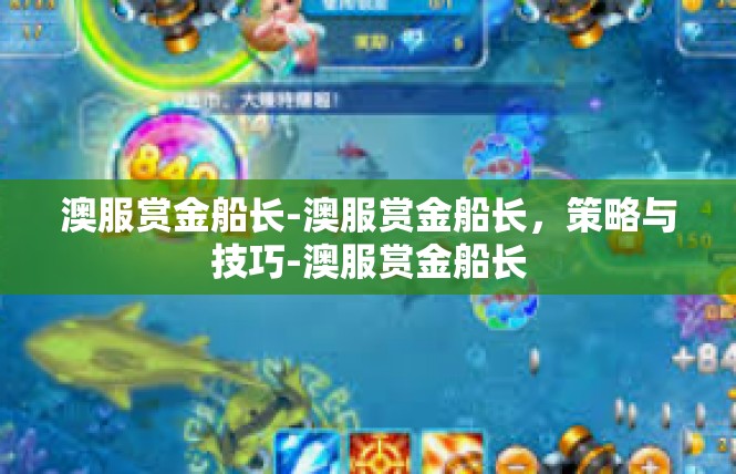 澳服赏金船长-澳服赏金船长，策略与技巧-澳服赏金船长